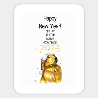 Happy New Year! Sticker